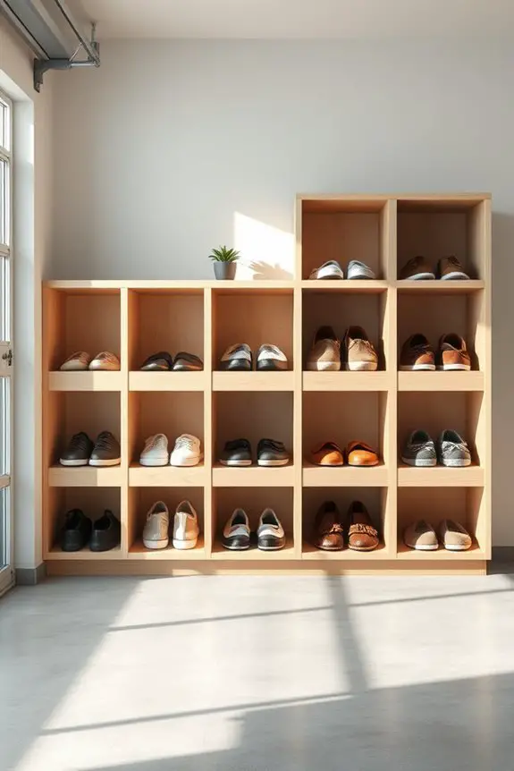 stylish shoe storage solution
