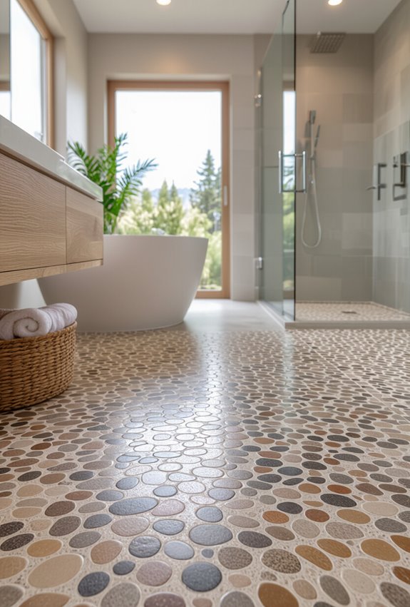 stylish slip resistant flooring