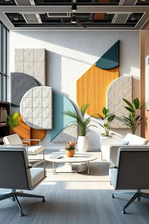 stylish soundproof wall art