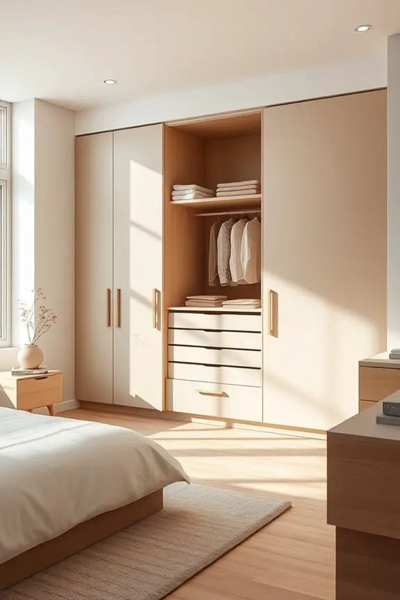 stylish space maximizing wardrobes