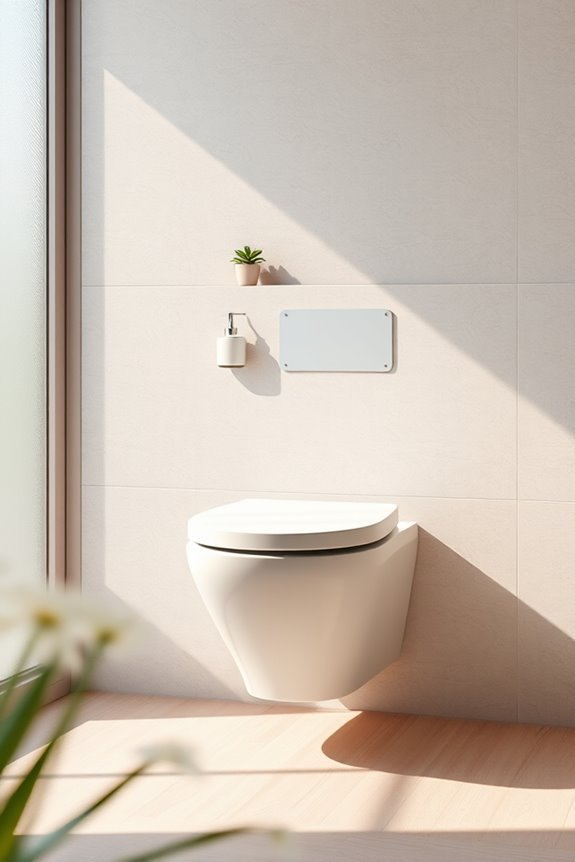 stylish space saving bathroom fixture