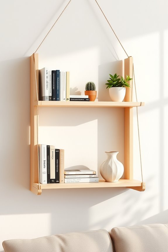stylish space saving bookshelves