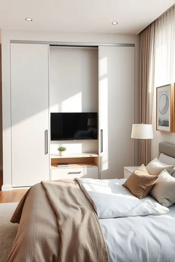 stylish space saving closet design