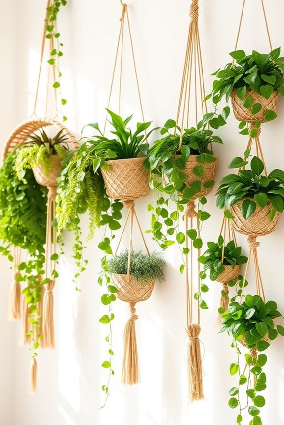 stylish space saving wall gardens