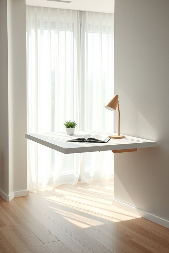 stylish space saving workspace solution