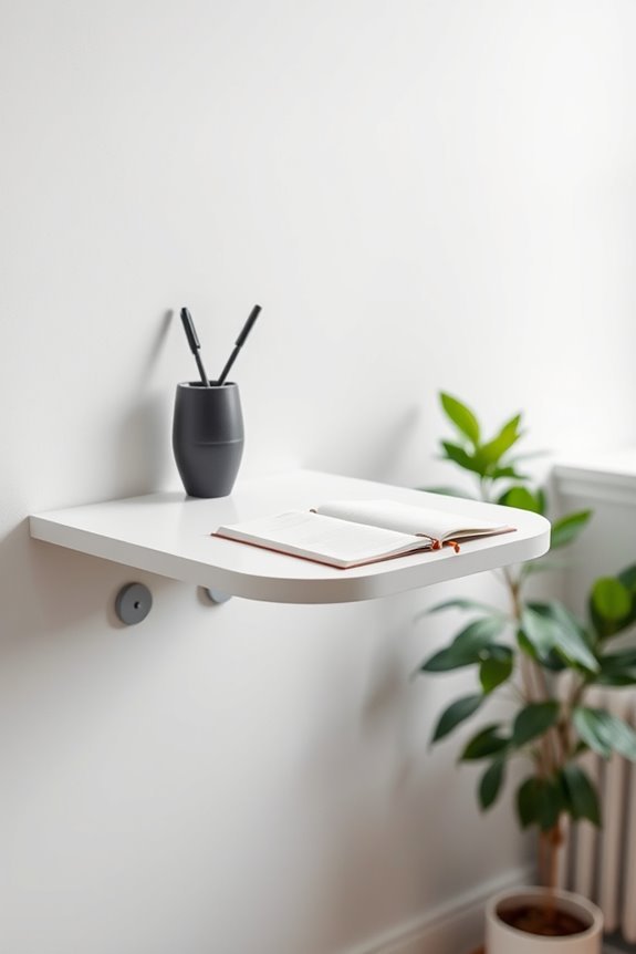 stylish space saving workspace solution