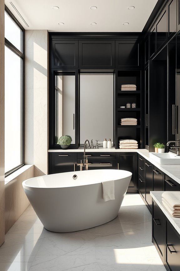 stylish statement bathtub design