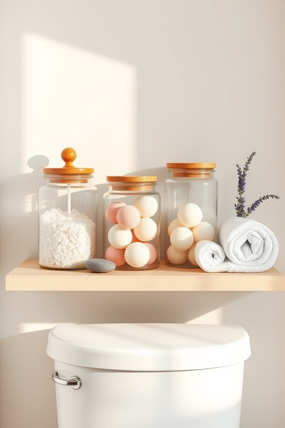 stylish storage and decor