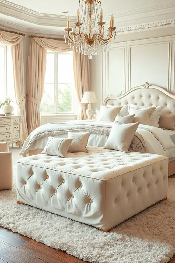stylish storage and seating