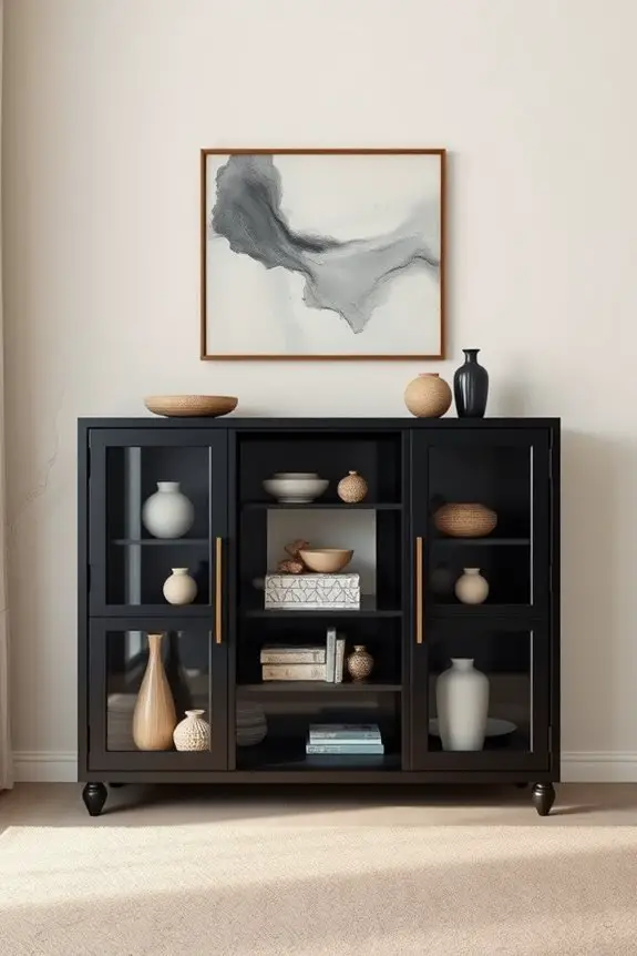stylish storage solution cabinet