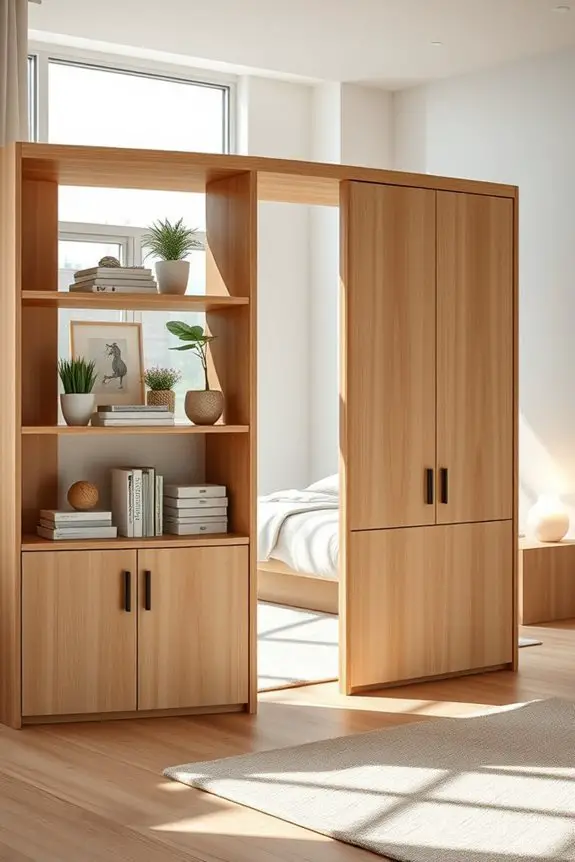 stylish storage space divider
