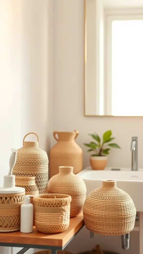 stylish storage with baskets