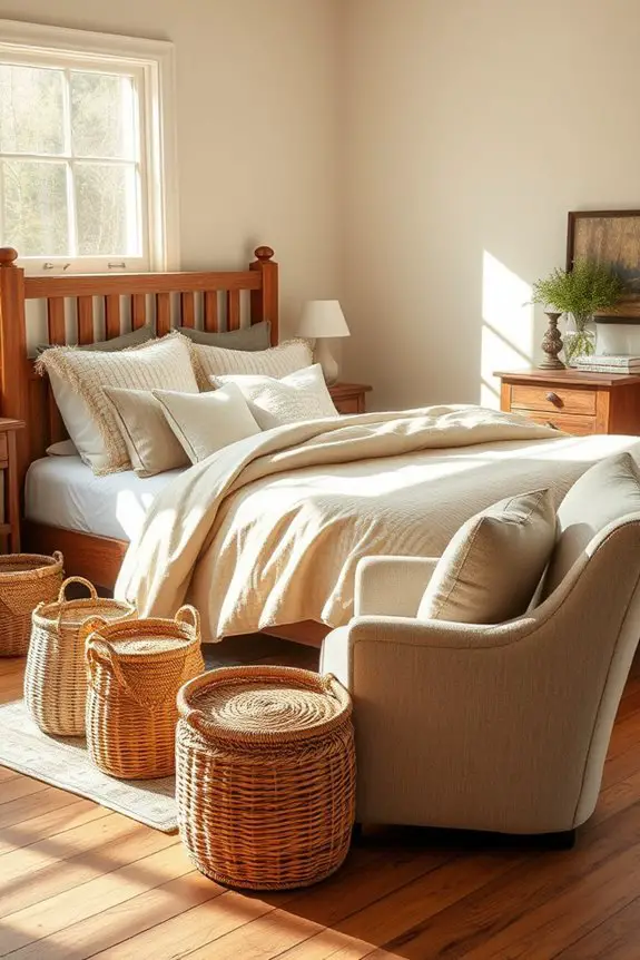stylish storage with baskets
