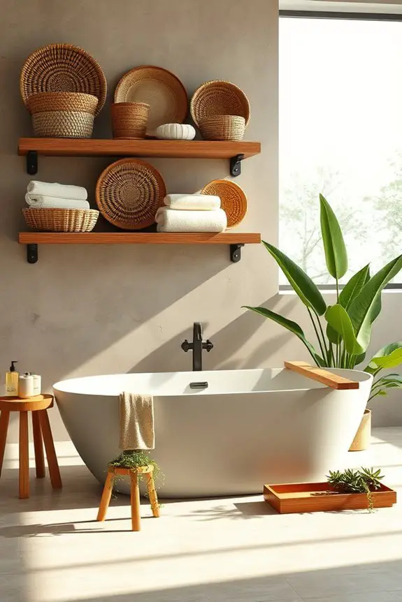 stylish storage with baskets