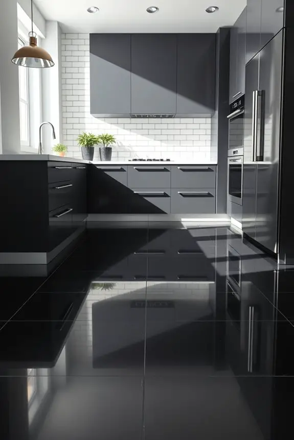 stylish subway tile backsplash