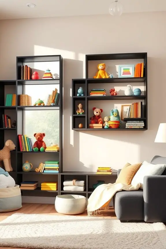 stylish toy organization solution