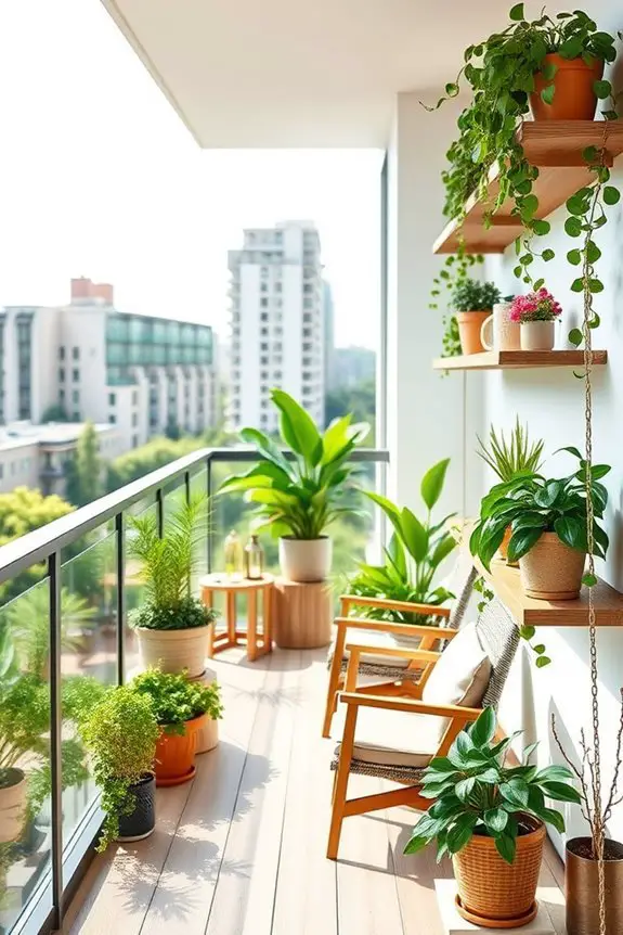 stylish wall mounted shelf decor