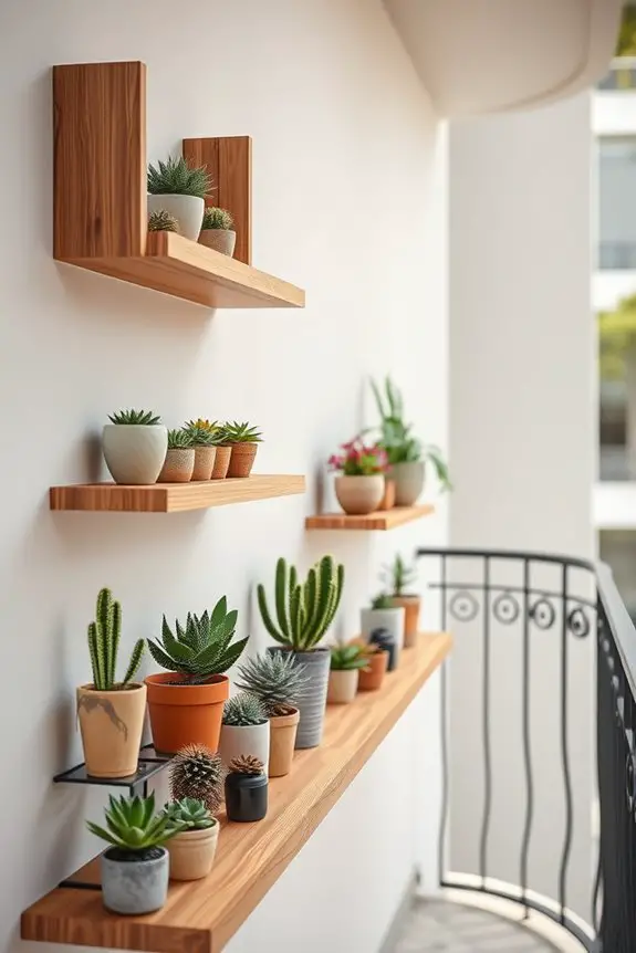 stylish wall mounted shelving solutions