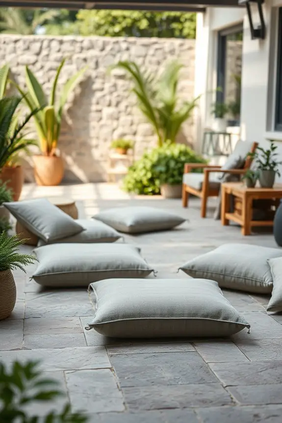stylish waterproof outdoor cushions