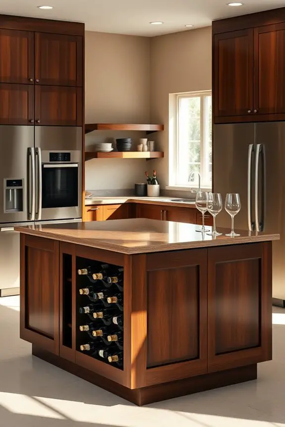 stylish wine storage solution
