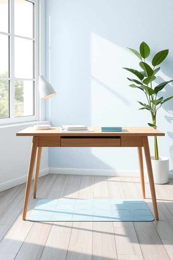 subtle blue workspace enhancements