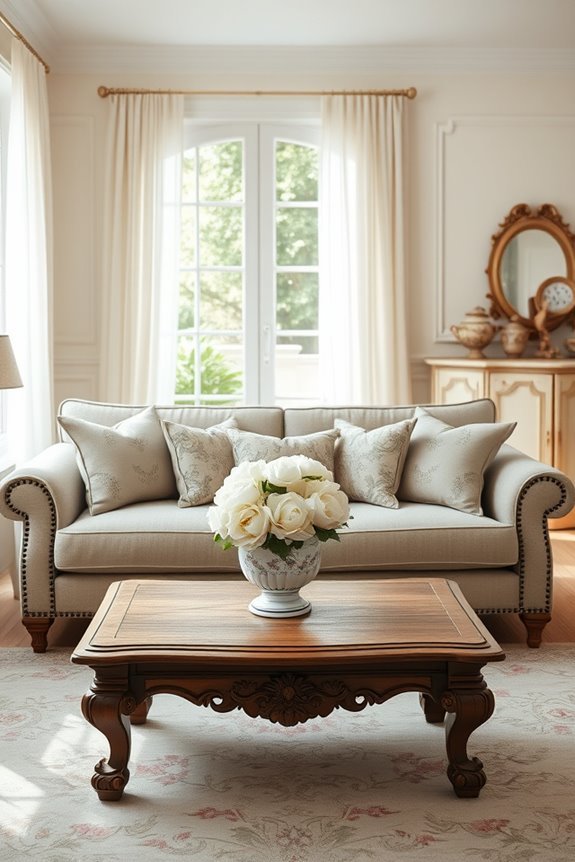 subtle floral elegance enhances interiors
