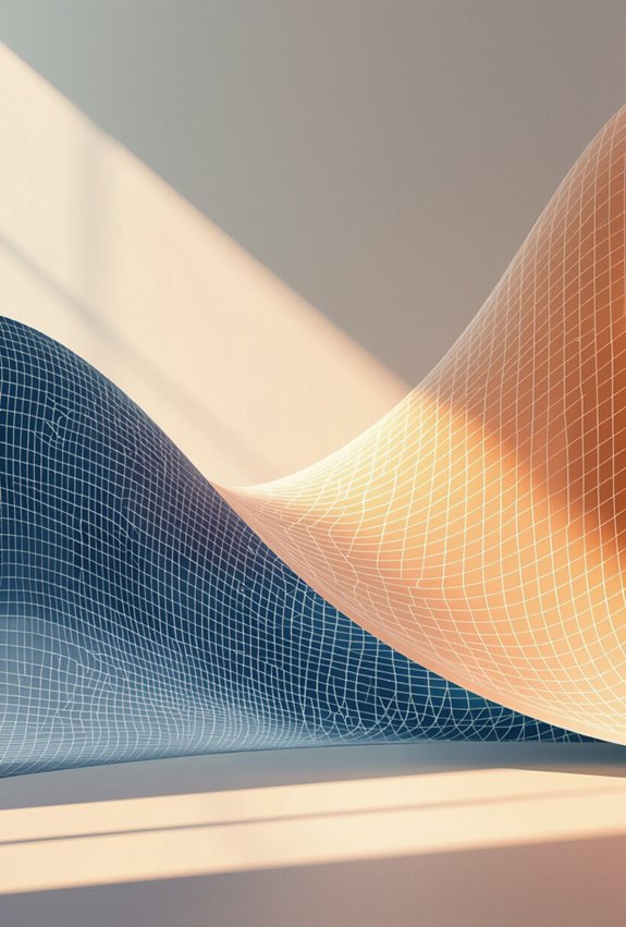 subtle luminous gradient mesh