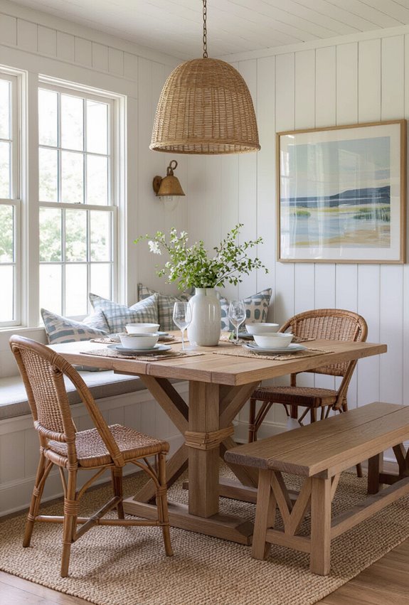 subtle natural texture coastal accents