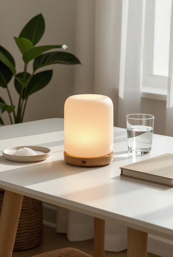 subtle warm ambient saltlighting