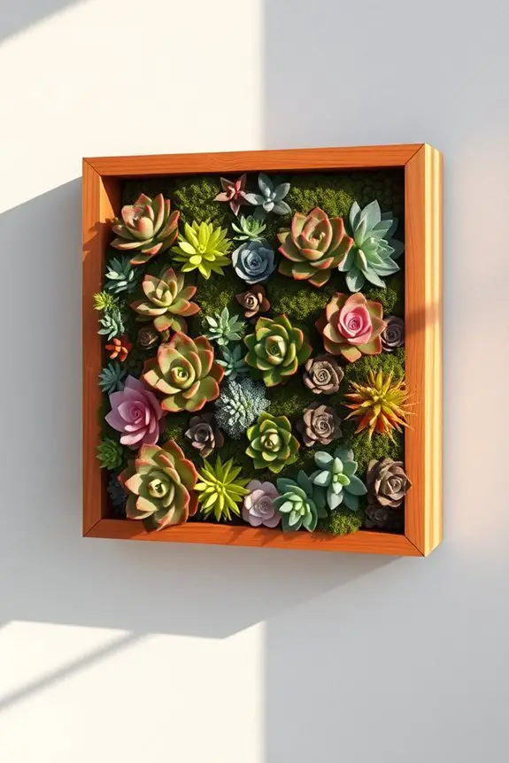 succulent wall planter project