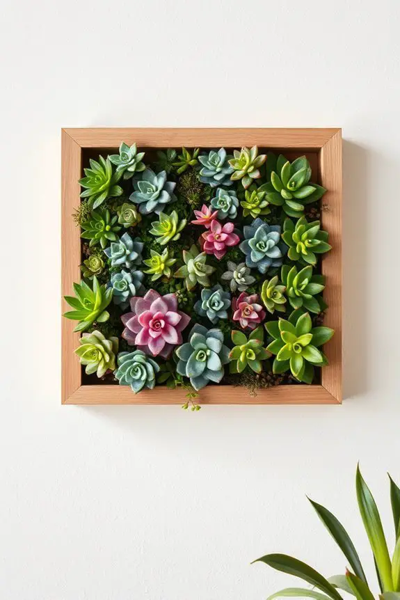 succulent wall planters care