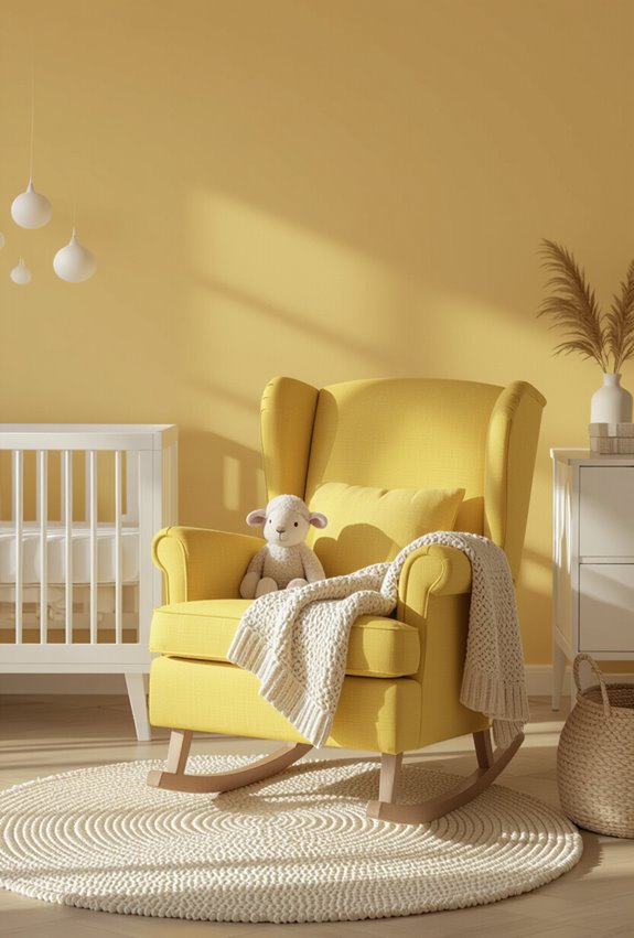 sunny yellow accents safe