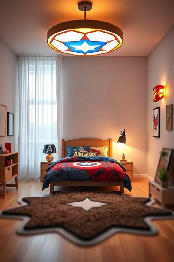 superhero themed lighting ideas