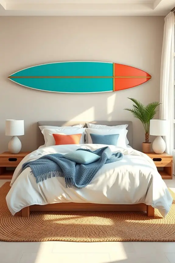 surf culture bedroom decor