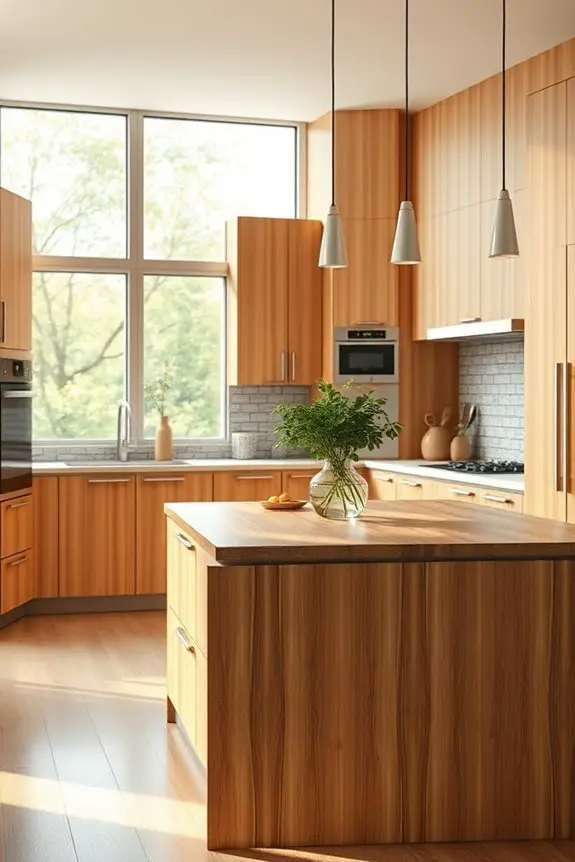 sustainable bamboo kitchen design