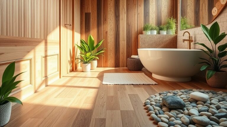 sustainable bathroom flooring options
