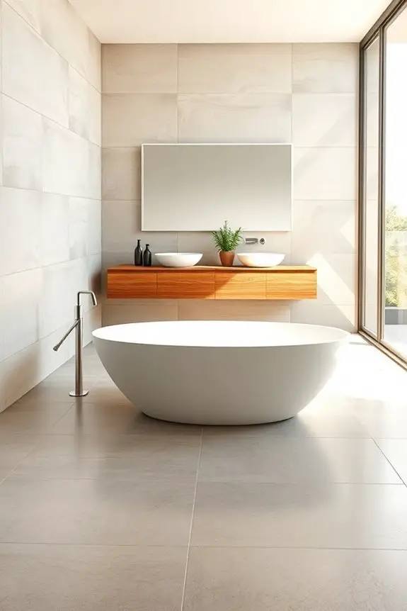 sustainable bathroom tile options