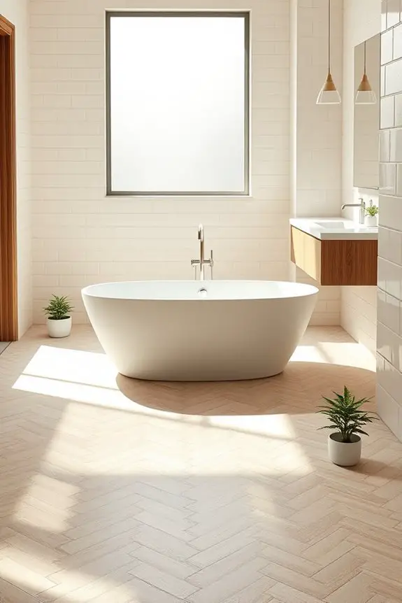 sustainable bathroom tile options