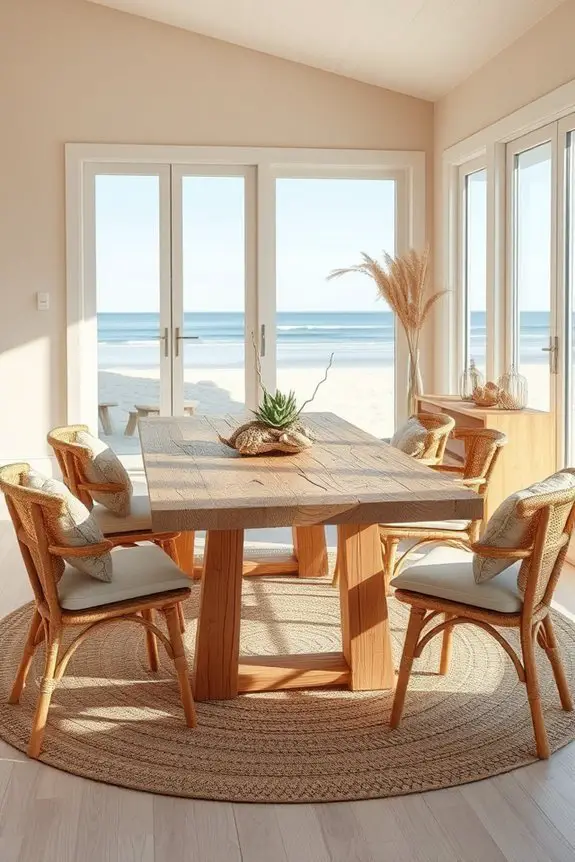 sustainable beach house decor