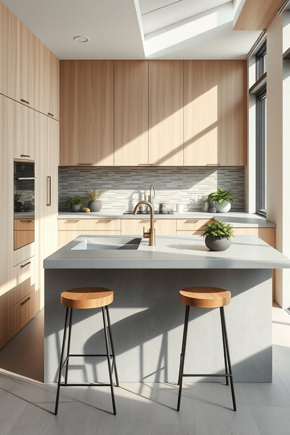 sustainable beton kitchen design