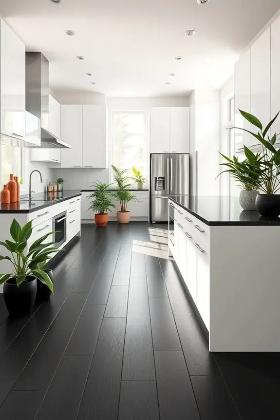 sustainable black flooring options