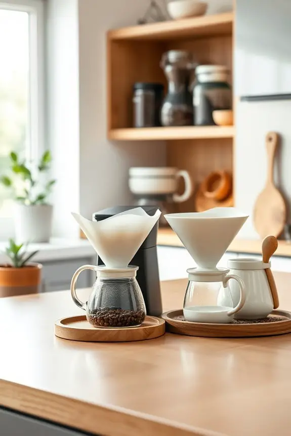 sustainable coffee bar design