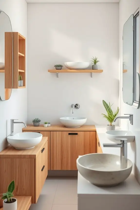 sustainable compact bathroom sinks