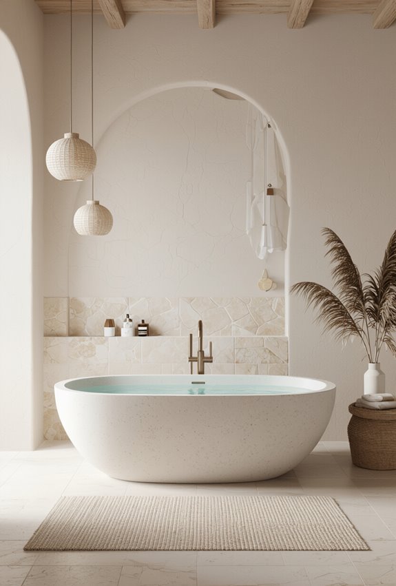 sustainable fixtures and materials