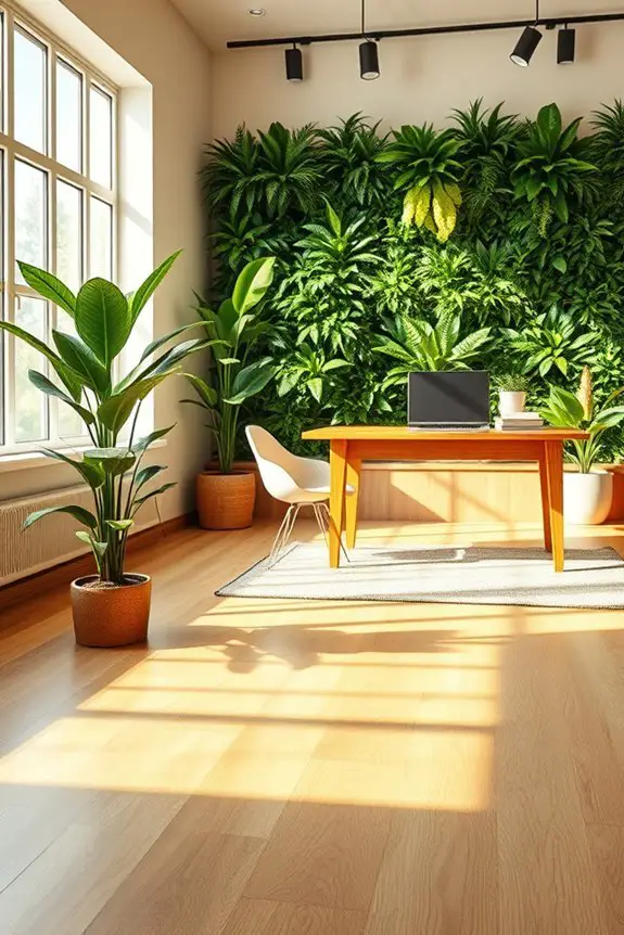 sustainable flooring enhances offices