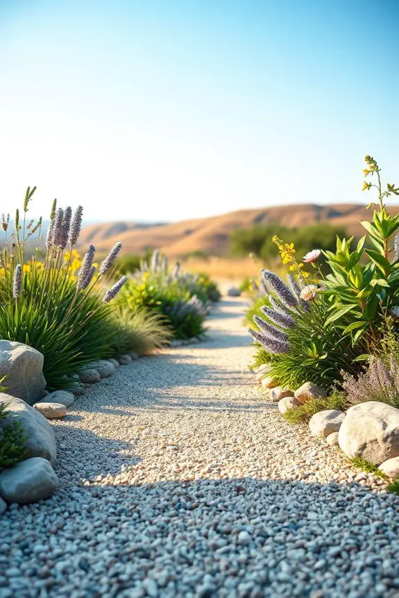 sustainable gravel garden design