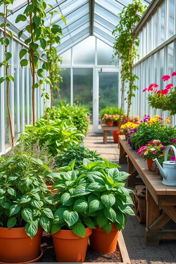 sustainable greenhouse gardening practices