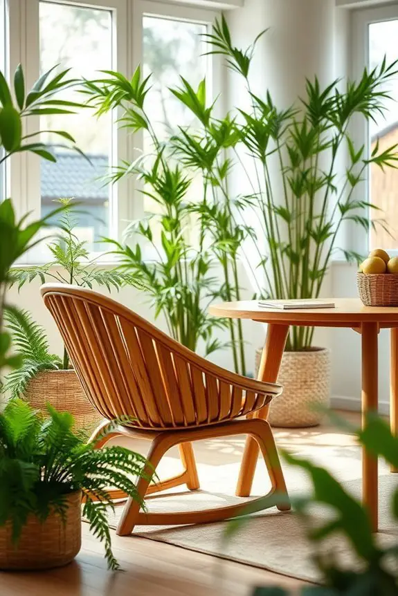 sustainable handcrafted bamboo furniture