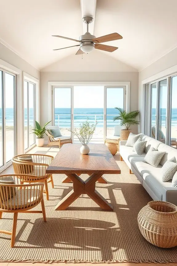 sustainable materials for beach house