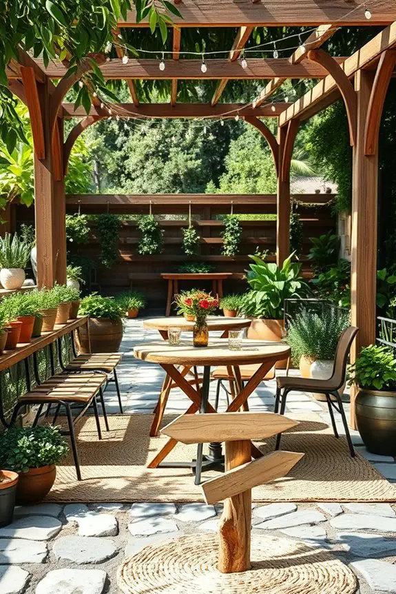 sustainable materials for cafe